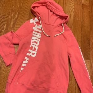 UNDER ARMOUR pink Sweatshirt
